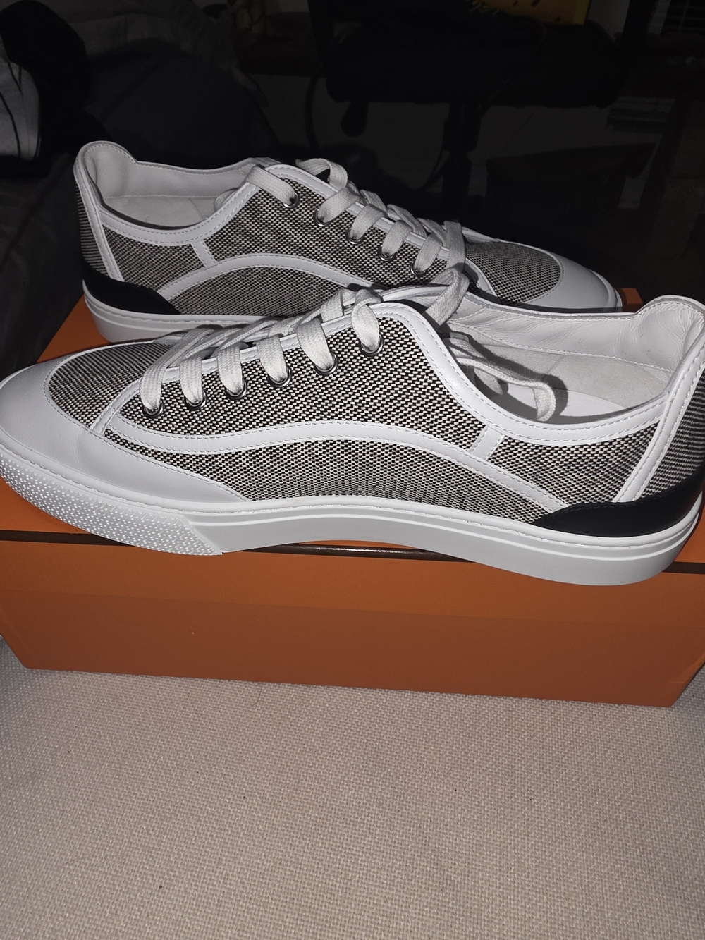 Brand New Hermès Sneaker Homme Get - Picture 2 of 6